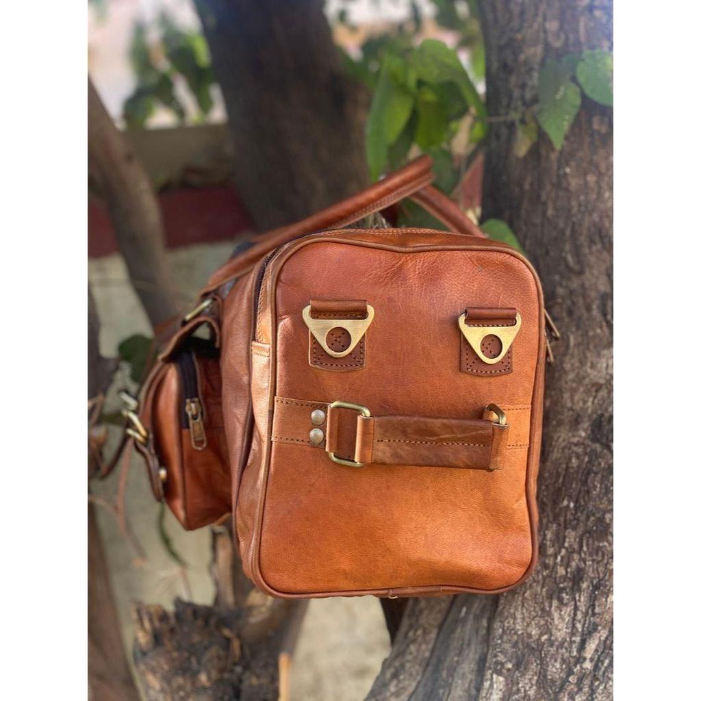 Handmade Genuine Leather Duffel Bag, Weekender Bag, Travel Bag, Luggage Bag, Holdall Bag, Overnight Bag, Gym Bag Best Gift for Men & Women