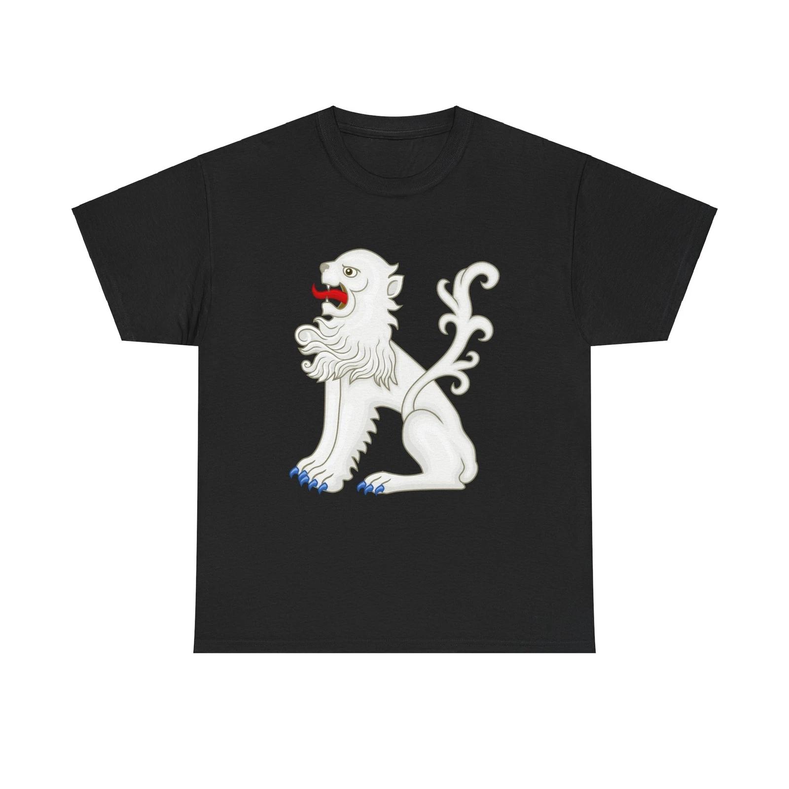 White Lion of Mortimer Badge of Edward IV - T shirt XL