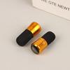 2Pcs Plug Natural Pattern Aluminum Alloy Fishing Tools Fishing Rod Pole Butt Caps Front Cover Stopper Plug End Protective Sleeve