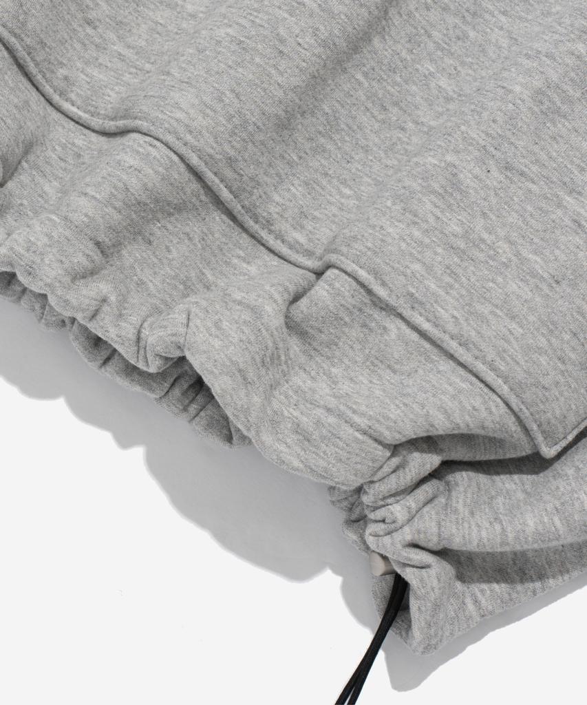 Moments Slogan String Hoodie (Gray)
