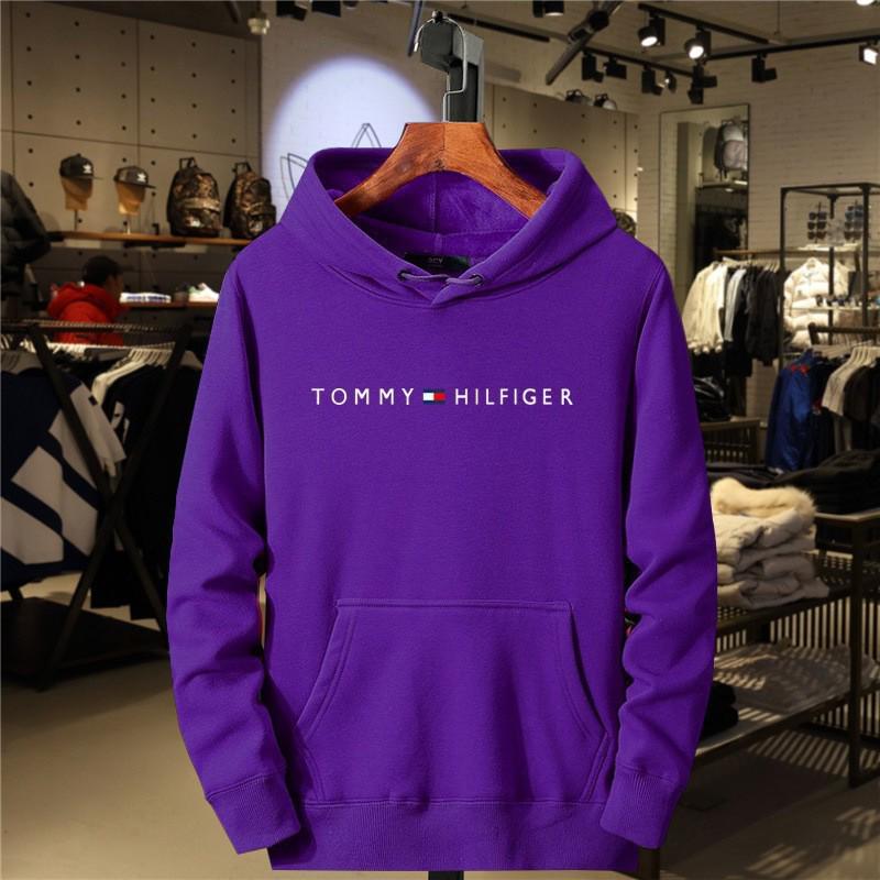 2025 Men's Trendy Fleece Hoodie with Printed Hood
