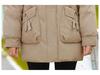 Mom's 2023 Fleece-Lined Winter Jacket - Mid-Length Cotton-Padded Coat for Middle-Aged & Elderly Women.