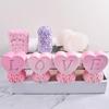 Valentine's Day Candle Silicone Mold for Handmade Chocolate Decoration Mould