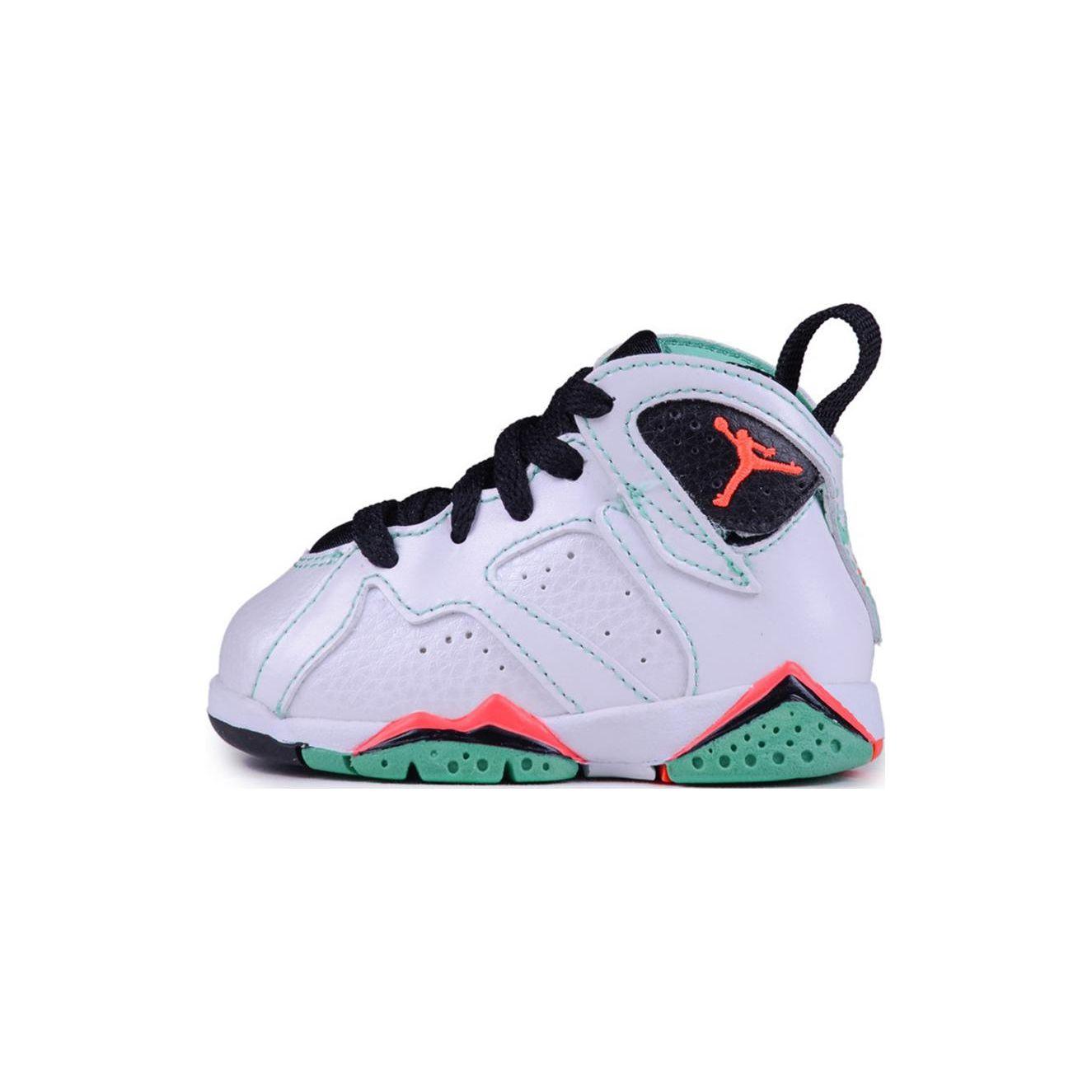 

Кроссовки Air Jordan 7 Retro GT Verde Baby White Infrared-23 Black 705418-138