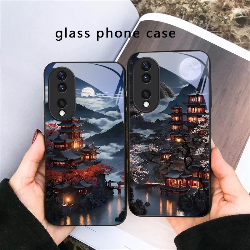 Moonlight Fairy Trail For Honor X5 Plus X30 X9c Smart X5b X9a X30 Max X50i 30 Pro 50 Pro 70 90Smart 200 Lite Glass Phone Case