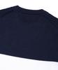 BROOKS BROTHERS Cotton Color Block Crew Neck Cable Sweater (Navy) (Bbwrmm8196Qes)