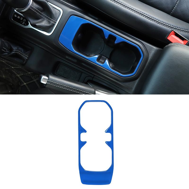 JIDIXIAN for Jeep Wrangler JL for Gladiator JT 2018 2019 2020 2021 2022 2023 2024 2025 Car Drink Cup Holder Decoration Cover