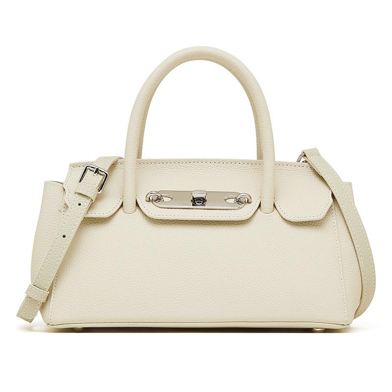 Leather Women'S Bag Platinum Kelly Bag Women'S Handbag Crossbody Bag Mom Bag Versatile Shoulder Bag
