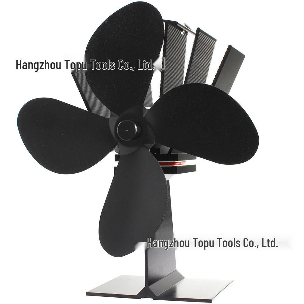 Eco-Friendly Wood-Burning Stove Fan: Low Noise & Fuel Efficient