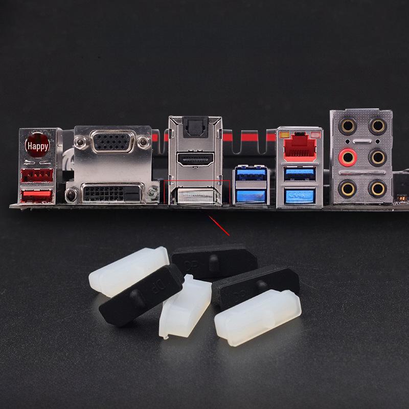 Universelle große DisplayPort-Staubsteckerabdeckung für Laptops und Desktop-Grafikkarten