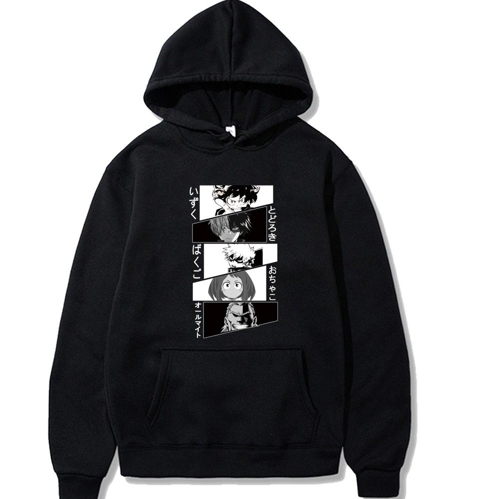 Hoodies Women Men Long Sleeve Hooded Sweatshirts Unisex Cool Casual Streetwear Y2K Street Fashion Clothing