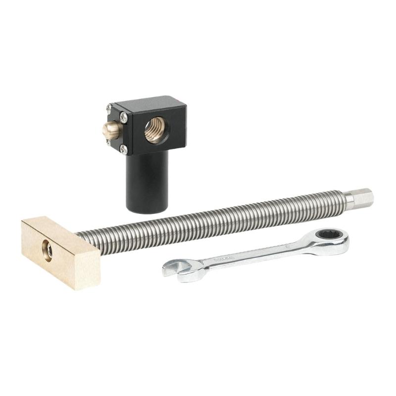 Woodworking Desktop Clip Fast Fixed Clip Clamp Brass Fixture Vise for 19/20mm Dog Hole Joinery Woodworking Benches Tools