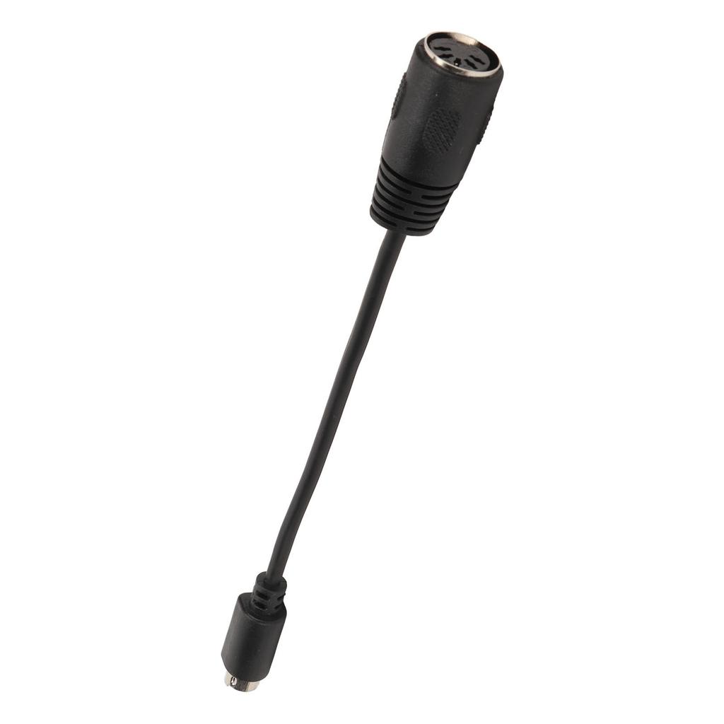 DIN 5 Pin Female to MIDI 6 Pin Male Cable Keyboard and Mouse Transfer Cable for PS2 5.9in