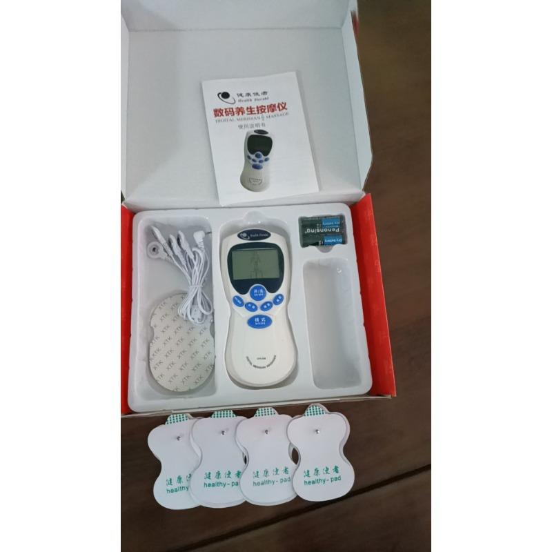 Household Multi-functional Digital Massager, Chinese and English Meridian Therapy Instrument, Electronic Pulse Acupuncture Massager