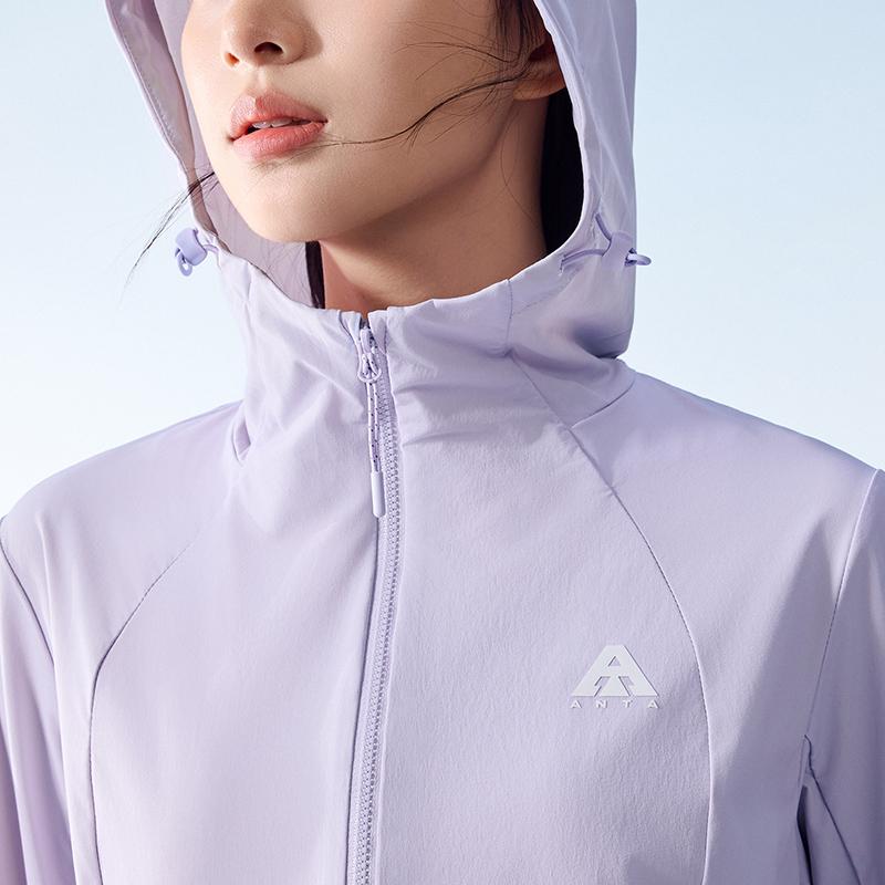 Anta Outdoors Woven Sports Top Women tops Light-Purple 962626604-1