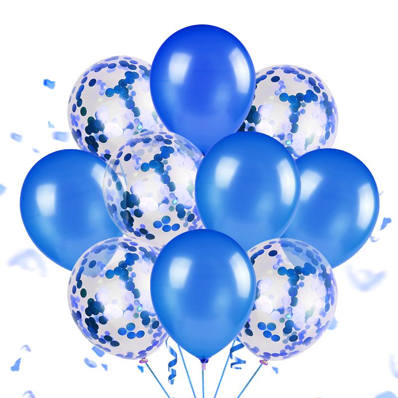 Decorative Latex Confetti Balloons Set for Birthdays and Weddings