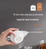 European Style 304 Stainless Steel Double-Layer Vacuum Thermos Flask, Large Capacity Roman Pot for Home Use, Anti-Scald.