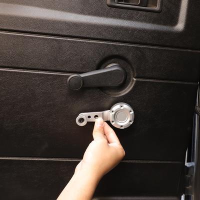 Aluminum Alloy Replacement For Land Rover Defender 90 110 130 2004-2018 Car Rear Door Window Lift Crank Handle Winder Riser