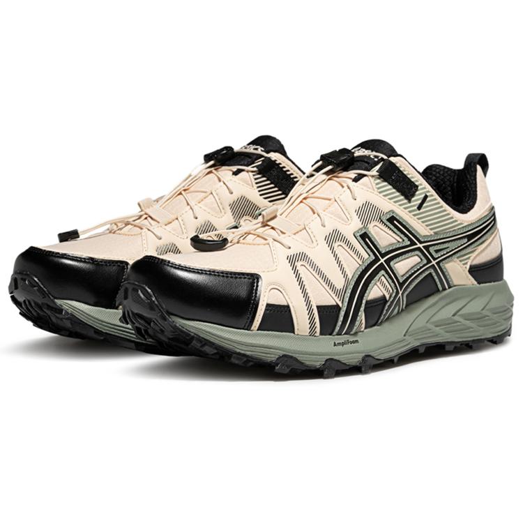 Asics Gel-Sonoma Fe Fashion Versatile Low-Top Running Shoes Men Running Shoes Beige Black 1011C176-700