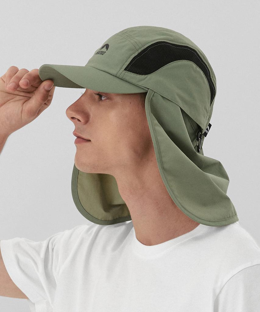Sanlo [Unisex] Sunshade Nylon Ball Cap - Khaki