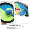 1Set Kids Sucker Sticky Ball Toy Outdoor Sports Catch Ball Game Set Throw And Catch Parent-Child Interactive Outdoor Toys