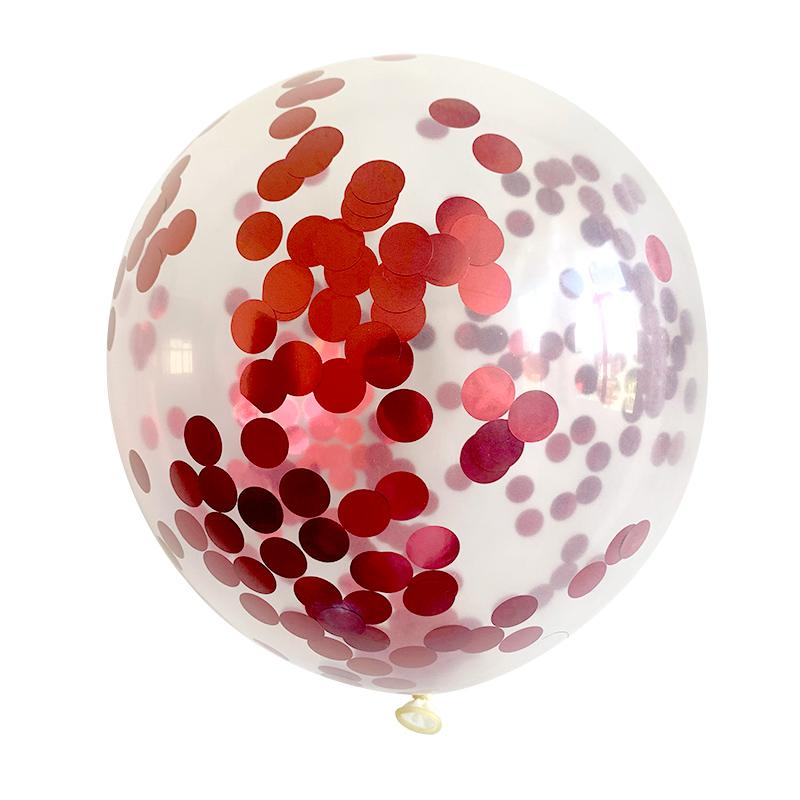 12incher/10pcs lot Glitter Confetti Latex Balloons Romantic Wedding Decoration Gold Clear Birthday Party Decoration Kids Baby 5