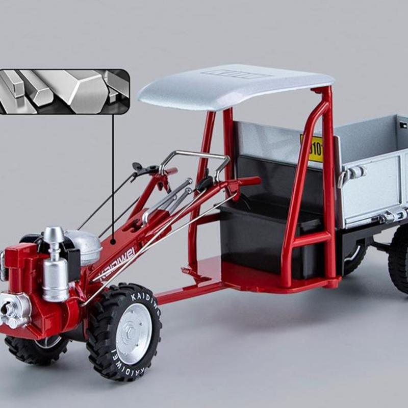 Detailliertes handbetriebenes Farmtraktor-Modell im Maßstab 1:16 aus Metall für Hobbyisten und Dekoration