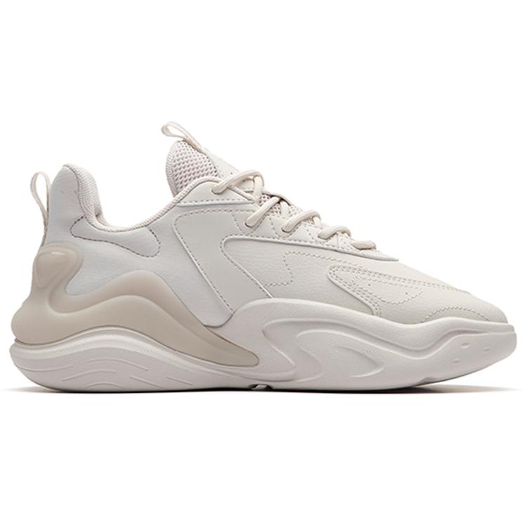 Anta Chao Worship 3.0 Textile, Synthetic Leather Cushioning Slip Resistant Abrasion Resistant Low Top Casual Shoes 122238840-5