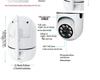 360° Wide Angle Night Vision Wireless Pet & Baby Monitor Camera