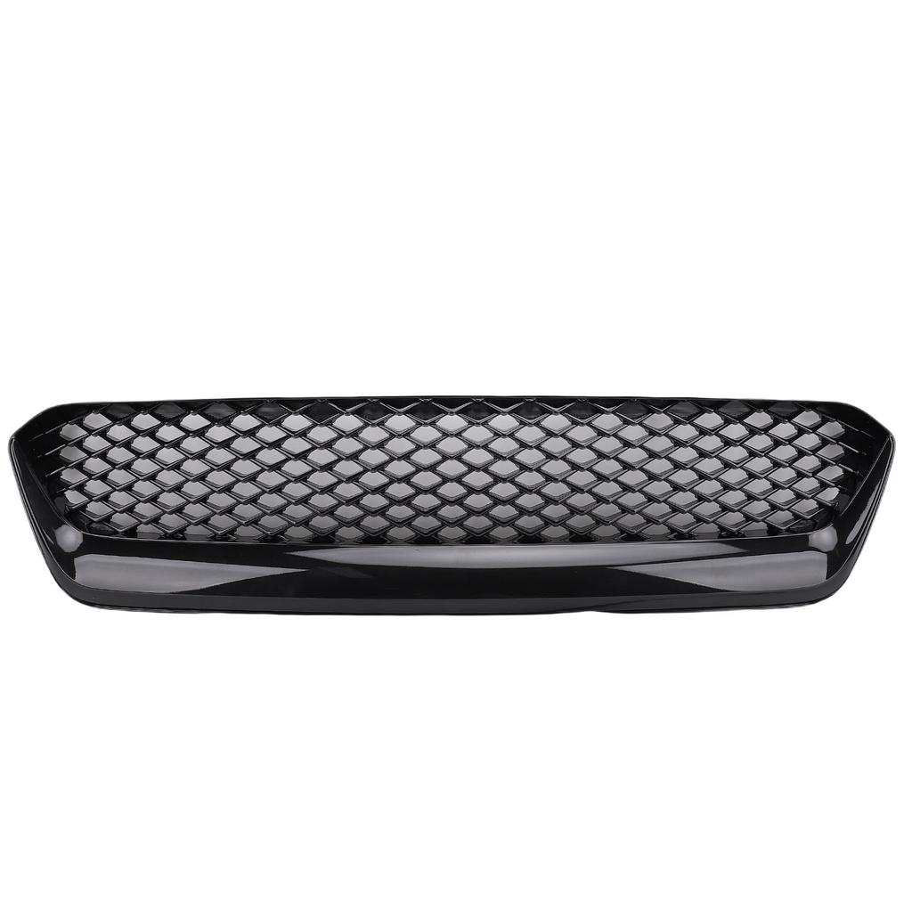 Mesh Front Bumper Upper Grille Sturdy ABS Weatherproof Front Upper Hood Grill Replacement for WRX