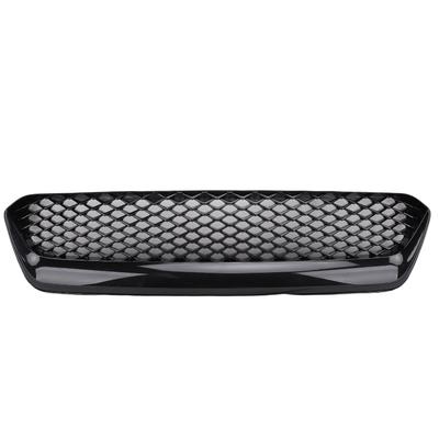 Mesh Front Bumper Upper Grille Sturdy ABS Weatherproof Front Upper Hood Grill Replacement for WRX