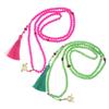 Fresh Ancient-Style Peace Buckle Necklace,New Tassel Beaded Long Crossbody Chain,Retro Jewelry For Women, Daily Accessory