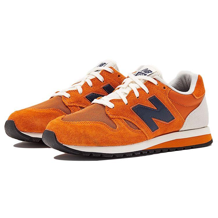 New Balance Nb 520 Comfortable Simple Fabric Low Top Casual Running Shoes Unisex sneaker Retro-Orange U520CJ