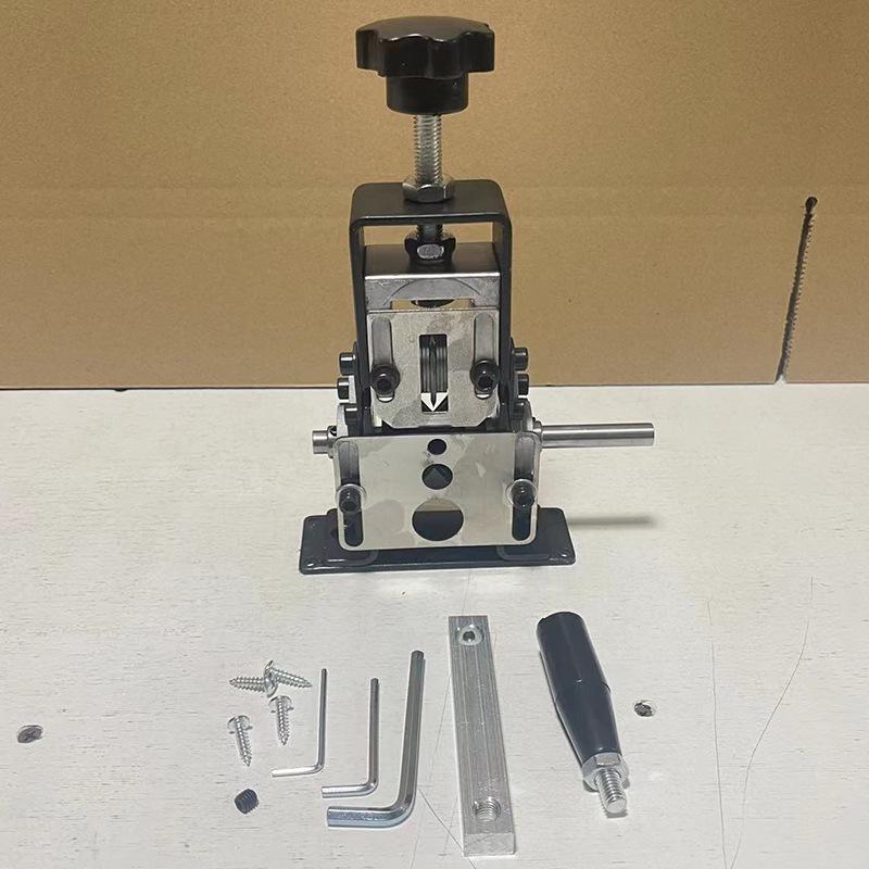 Quick Change Wire Stripping Machine - Portable Drill-Compatible Hand Crank for Scrap Wire Skinning
