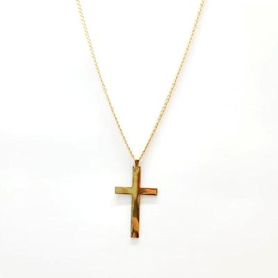 Collier Croix Mode Amitié Collier Croix Chirurgicale Or