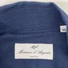 Massimo d'Augusto Navy MAX6 100% Linen One-Piece Button-Down Shirt tops M NavyUsed