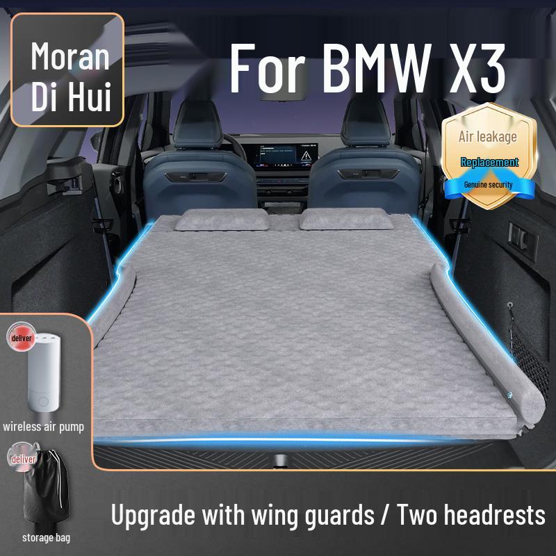 BMW X3 Rücksitz aufblasbare Kofferraum-Bettmatte & Luftkissen