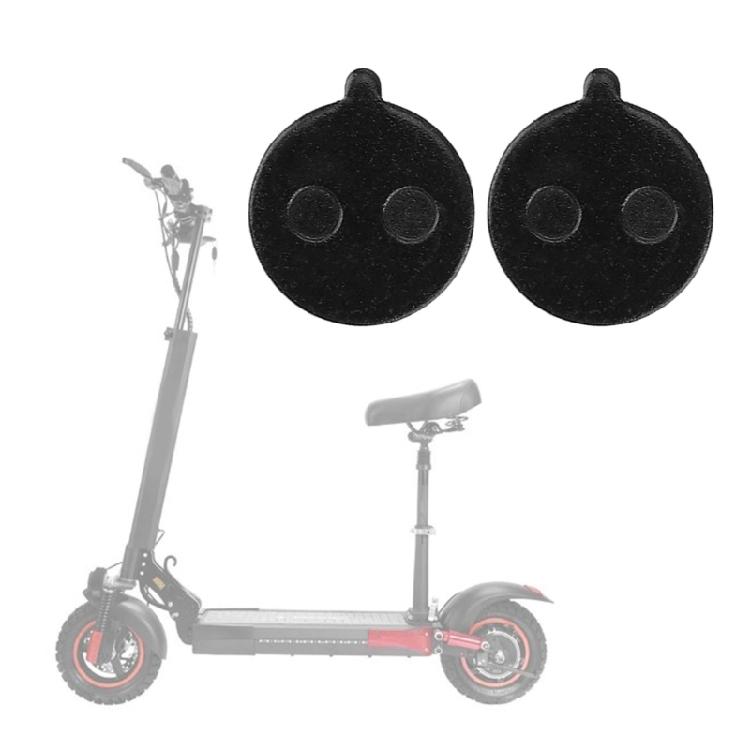 1 Paar Bremsbeläge für E-Bikes, E-Scooter-Scheibenbremsbeläge, runde Bremsbeläge für Mountainbikes