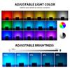 20-200W AC220V  RGB LED Floodlight Waterproof IP66 Outdoor Color Changing Spotlight for Outdoor Garden Party Stage Building