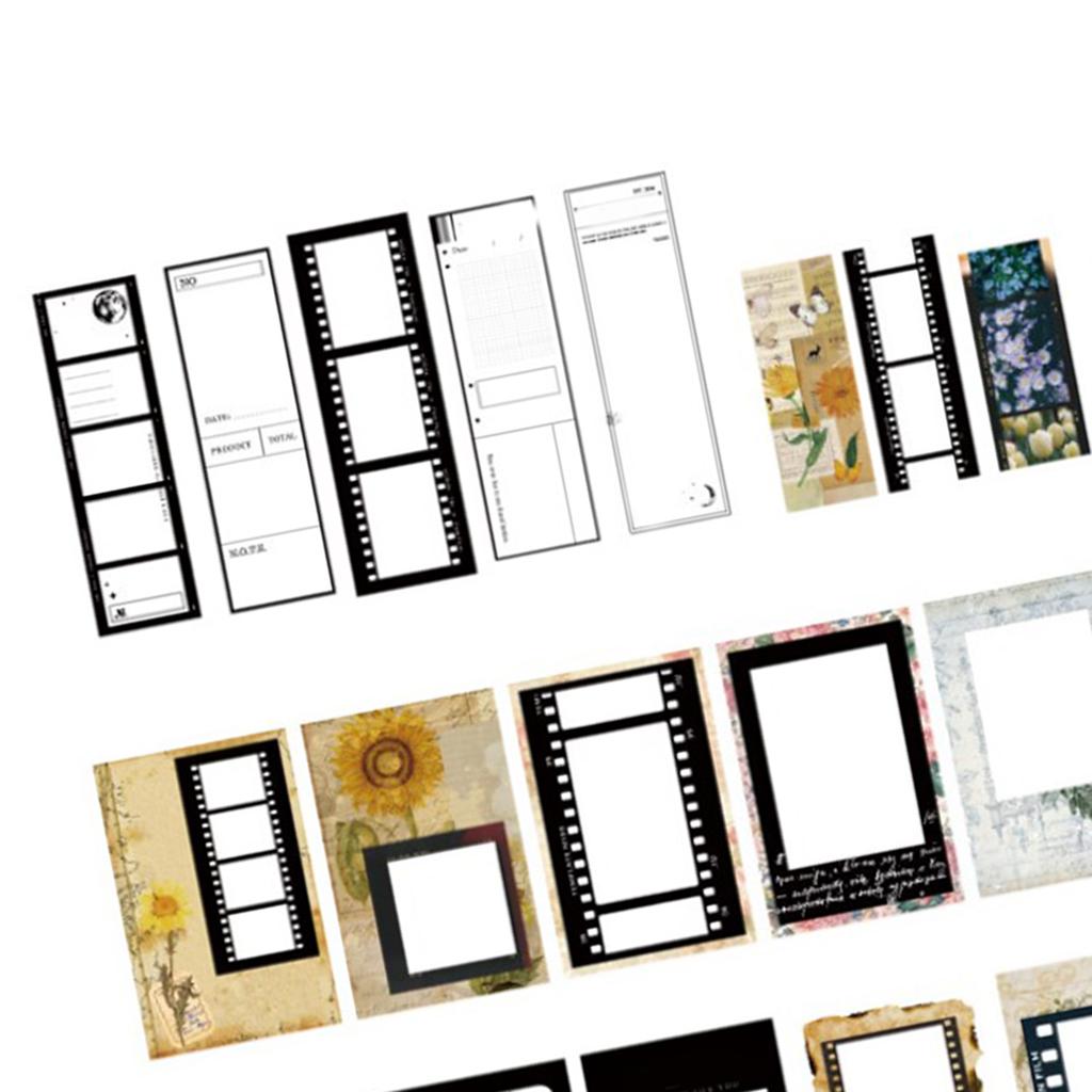 85 Sheets Scrapbook Stickers Retro Self Adhesive Different Patterns Vintage Stickers for Journaling Scrapbook