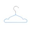 Dog Clothes Hanger Supply Cat Clothes Hangers Durable Dog Clothes Storage Rack Portable Mini Pet Apparel Hangers Pet Supplies