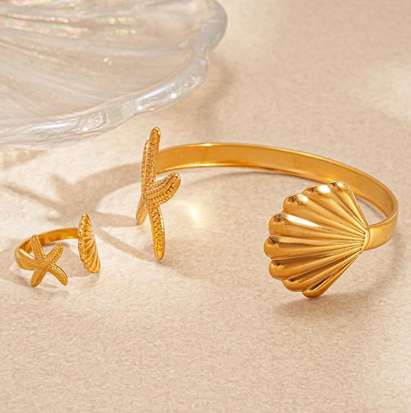 Minimalist Metal Grid Bracelet - European & American Fashion Niche, High-end Style Hand Jewelry