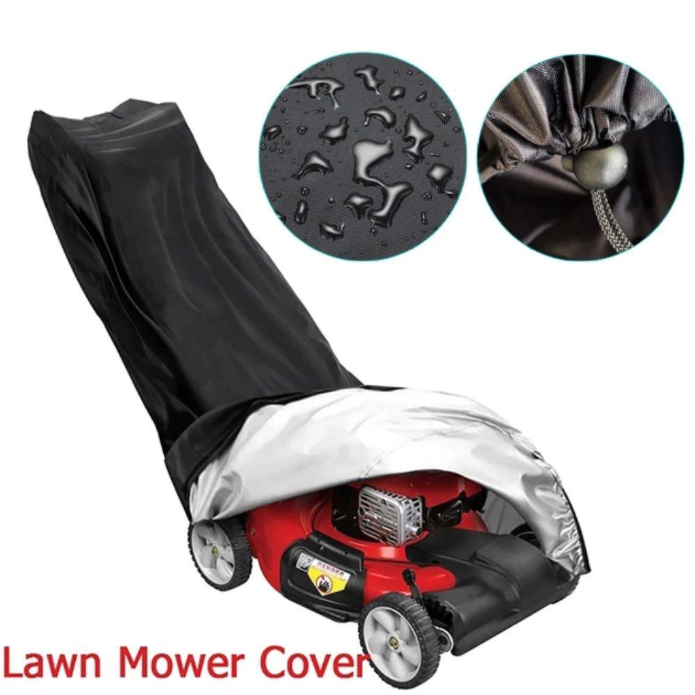 UV Protector Lawn Mower Cover Waterproof Protective Cover Garden Mower Cover  Outdoor Use