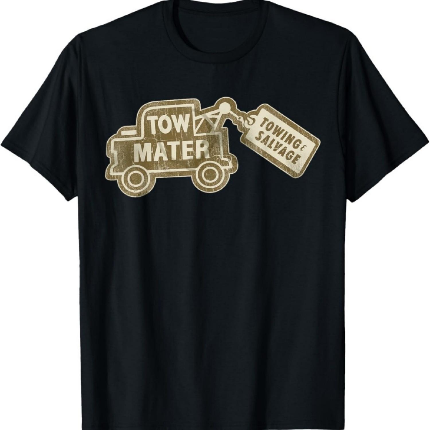 

Disney Pixar Cars Tow Mater s Salvage Vintage Faded Logo T-Shirt XXXXXL різнокольоровий