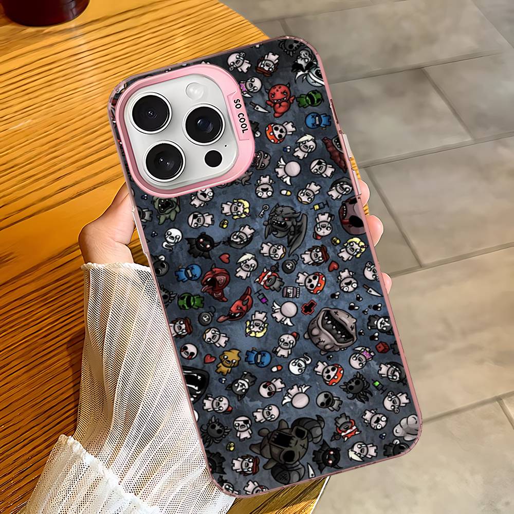Game The B-Binding O-Of I-Isaac Phone Case For iPhone 17 16 15 14 13 12 11 Pro Max Plus Pro Colorful Shell