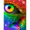 Auge DIY 5D Diamant Malerei voller Runde Bohrer Cartoon Diamant Stickerei Kreuzstich Mosaik Strass Wand Kunst Wohnkultur