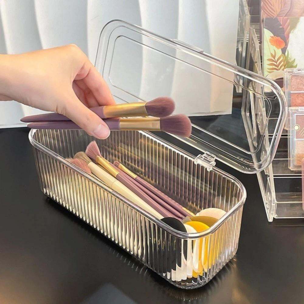 Transparent Jewelry Storage Box Dustproof Lid Bracelet Storage Box  Jewelry Display