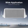 Intercooler, Kit de Intercooler Universal, Intercooler de Alumínio, Entrada e Saída de 3", 31" x 12" x 4", Adequado para Qualquer Sistema Turboalimentado