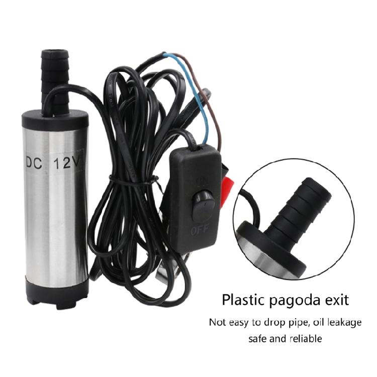 DC12V Electric Submersible Fuel Transfer Pump For Diesel Oil Water Fuel Transfer
