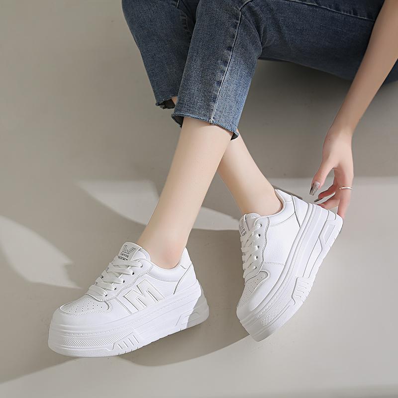 Fashion Women Sneakers Spring and Autumn Casual Breathable Sport Shoes for Women Walking Running Platform Flats Shoes Zapatos De Mujer